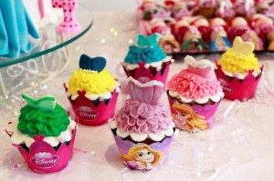 Cupcakes princesas by Gabby