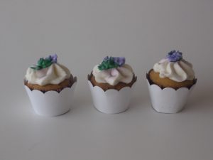 Mini cupcake lavanda by Gabby