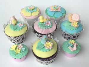 Cupcakes jardim by Gabby