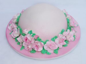 Bolo com Rosas by Gabby