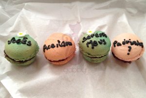 Macarons padrinhos